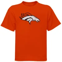 Outerstuff Youth Russell Wilson Orange Denver Broncos Mainliner Player Name & Number T-Shirt