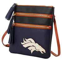 Sac à main à bandoulière triple zip Dooney & Bourke Denver Broncos Infield