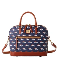 Dooney & Bourke Denver Broncos Signature Domed Zip Satchel Purse