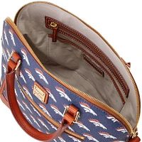 Dooney & Bourke Denver Broncos Signature Domed Zip Satchel Purse