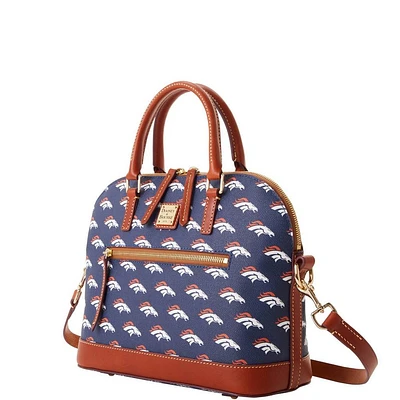 Dooney & Bourke Denver Broncos Signature Dôme Zip Satchel Purse