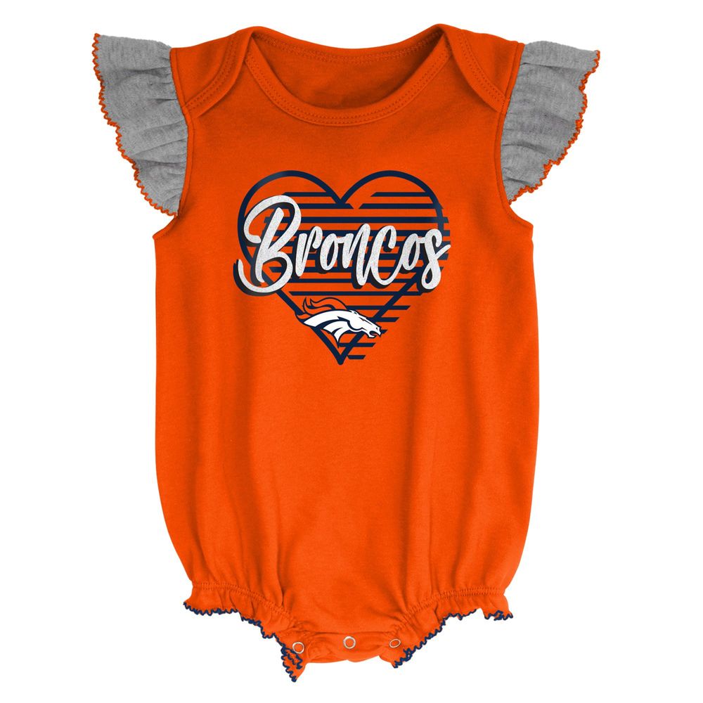 Nfl Denver Broncos Baby Girls Short Slee 