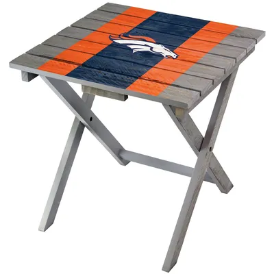 Denver Broncos Imperial Folding Adirondack Table - Gray
