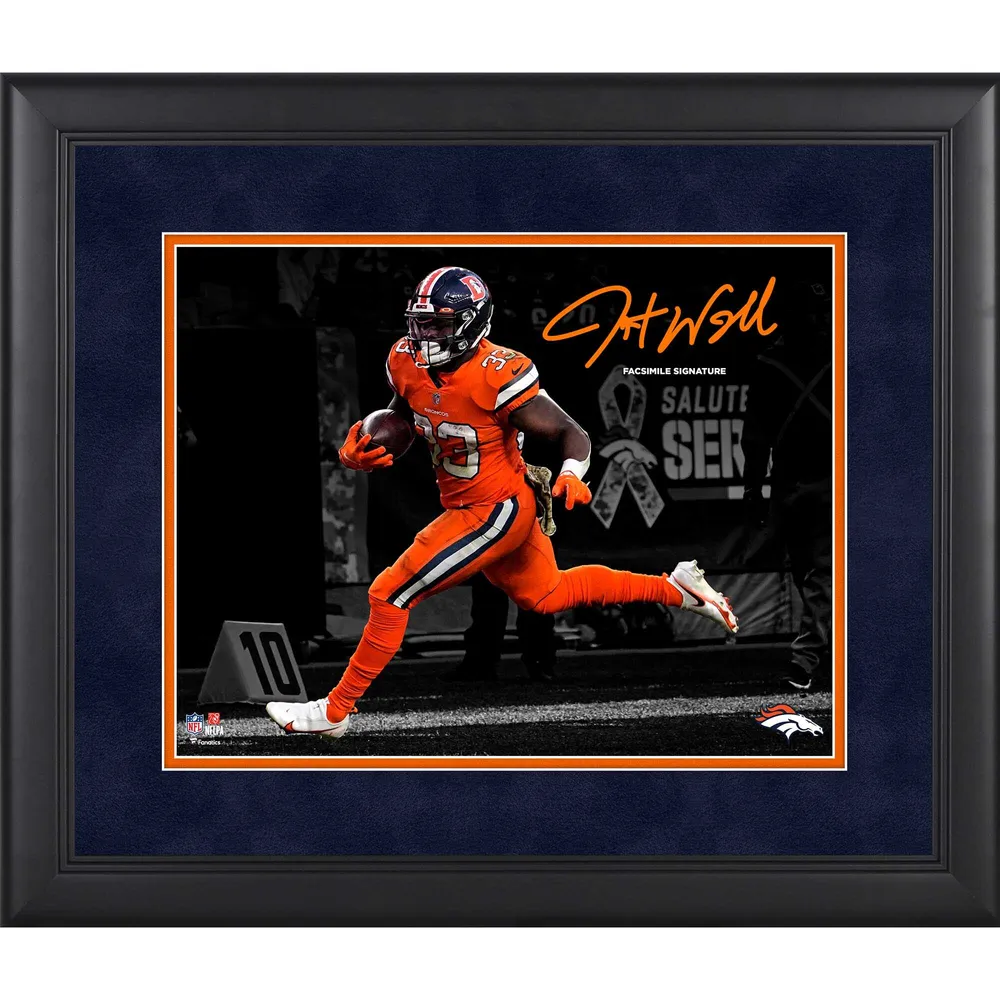 Nike Men's Javonte Williams Orange Denver Broncos Vapor