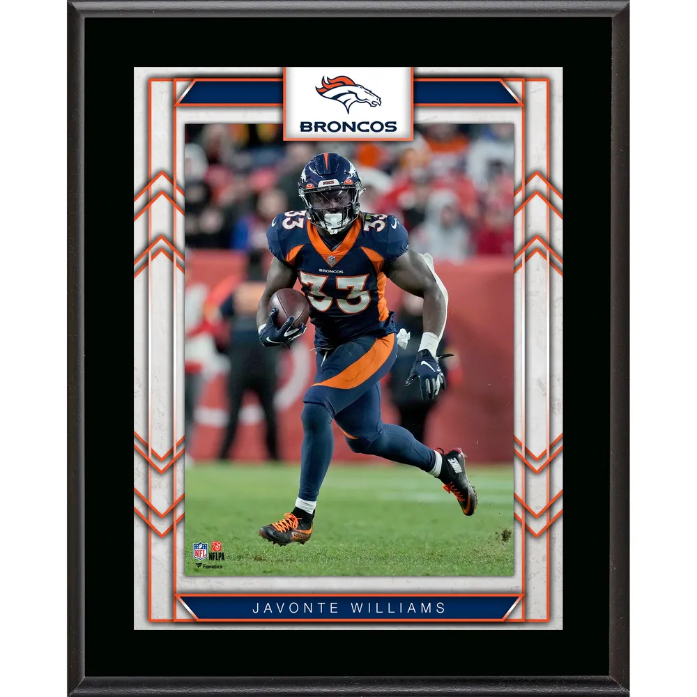 Men's Nike Javonte Williams Navy Denver Broncos Home Game Player Jersey