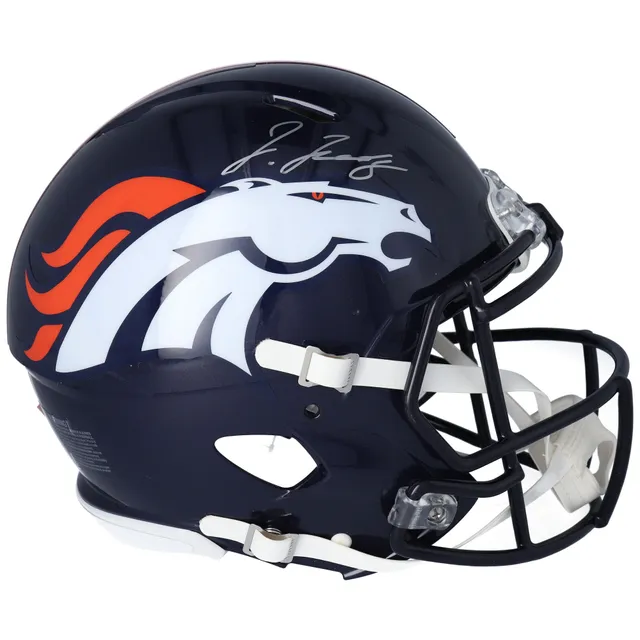 Denver Broncos Riddell Eclipse Alternate Revolution Speed Authentic  Football Helmet