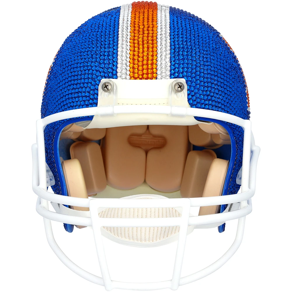 John Elway Denver Broncos Autographed Riddell 1975-96 Throwback VSR4 Authentic Helmet - Art by Rock On Sports