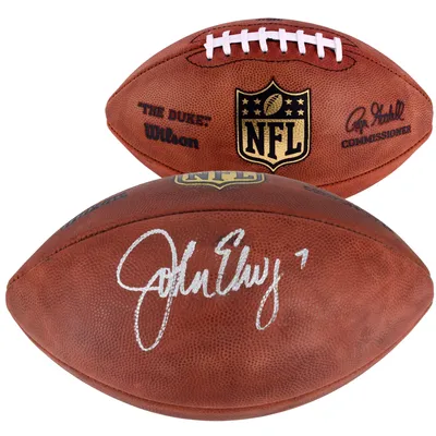 John Elway Denver Broncos Fanatics Authentic Autographed Wilson NFL Football