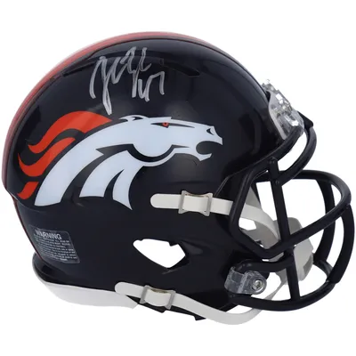 John Elway Denver Broncos Autographed Mitchell & Ness Navy Replica