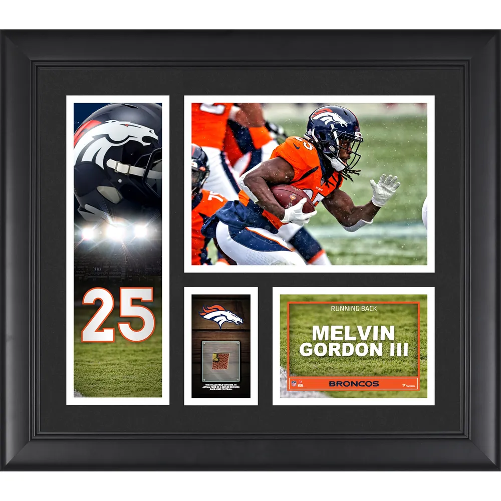 Melvin Gordon Denver Broncos Framed 15 x 17 Player Panel Collage