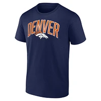 Men's Fanatics  Navy Denver Broncos T-Shirt