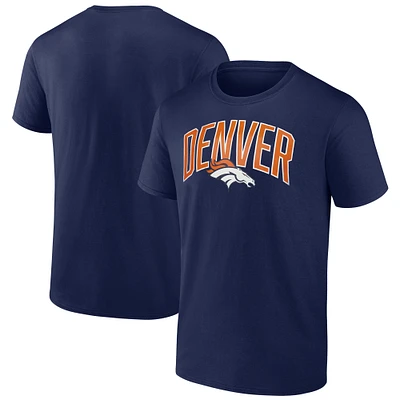 Men's Fanatics  Navy Denver Broncos T-Shirt