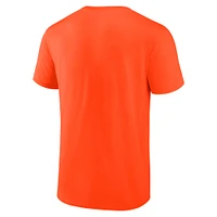 T-shirt Fanatics orange pour hommes des Broncos de Denver