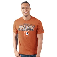 Men's Starter  Orange Denver Broncos Prime Time T-Shirt