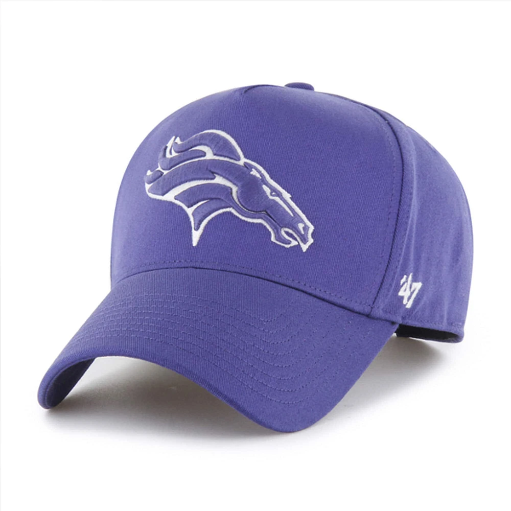 Men's '47 Blue Denver Broncos Foundation Offside Adjustable Hat