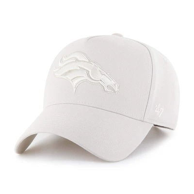Men's '47 Cream Denver Broncos Ballpark Offside Adjustable Hat