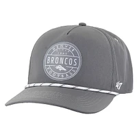 Men's '47  Gray Denver Broncos Suburbia Hitch Adjustable Hat
