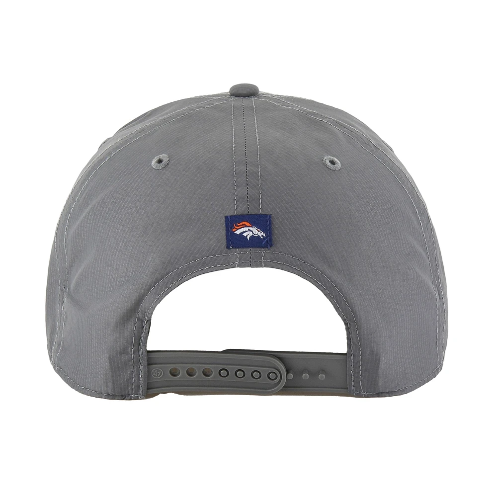 Men's '47  Gray Denver Broncos Suburbia Hitch Adjustable Hat
