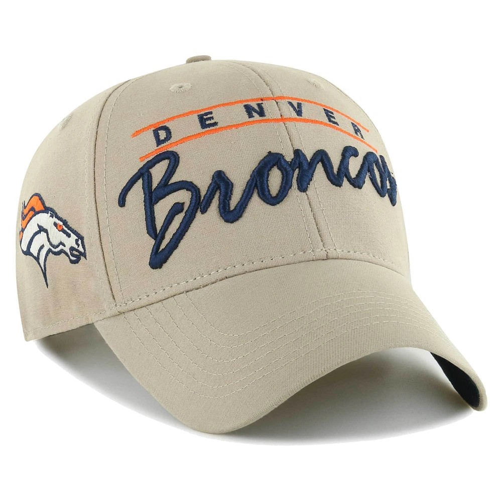 Casquette réglable '47 kaki Denver Broncos Atwood MVP pour homme