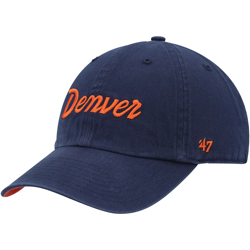 New Era Women's Denver Broncos Script Knit - One Size Each