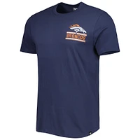 T-shirt '47 bleu marine Denver Broncos Open Field Franklin pour homme