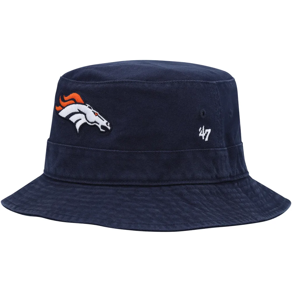 Lids Denver Broncos '47 Trucker Snapback Hat - Navy/White