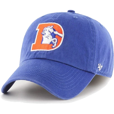 Men's '47 Royal Denver Broncos Gridiron Classics Franchise Legacy Fitted Hat