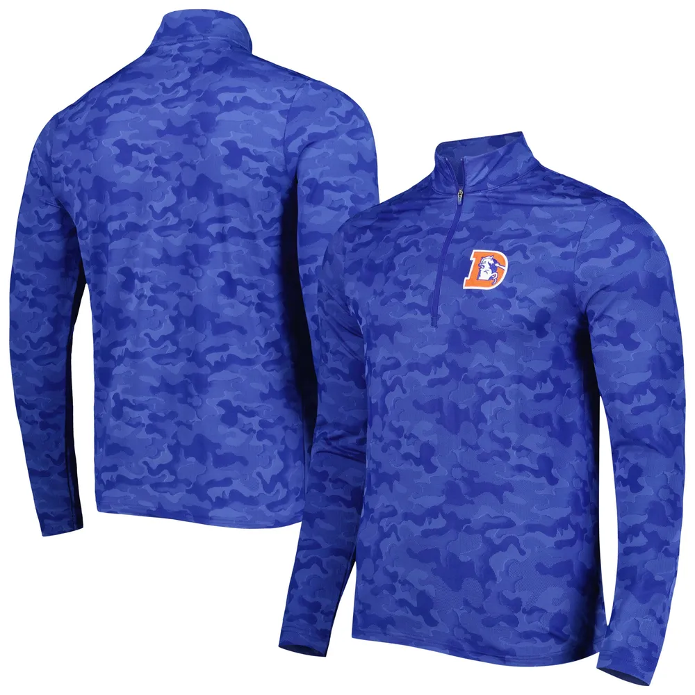 New Nike Denver Broncos Blue On-Field Lightweight Pullover Large