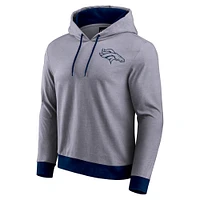 Men's Darius Rucker Collection by Fanatics Navy Denver Broncos Tonal Knit Pullover Hoodie