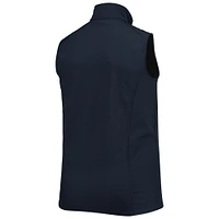 Men's Dunbrooke Navy Denver Broncos Big & Tall Archer Softshell Full-Zip Vest