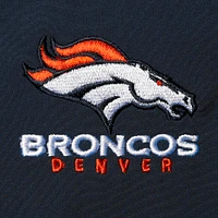 Men's Dunbrooke Navy Denver Broncos Circle Softshell Fleece Full-Zip Jacket