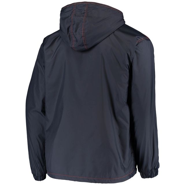 Veste à glissière complète Dunbrooke pour hommes Denver Broncos Logo Legacy Stadium bleu marine