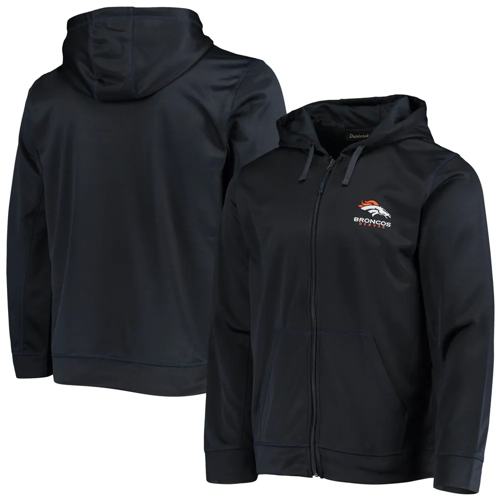 Lids Denver Broncos Dunbrooke Trophy Fleece Full-Zip Hoodie - Navy