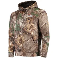 Men's Dunbrooke Realtree Camo Denver Broncos Circle Champion Tech Fleece Pullover Hoodie