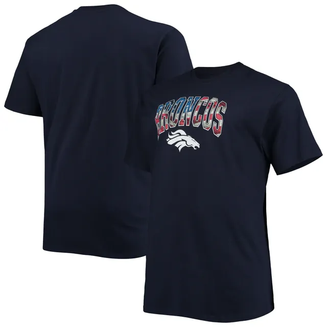 Chicago Bears Fanatics Branded Big & Tall Color Pop T-Shirt - Black