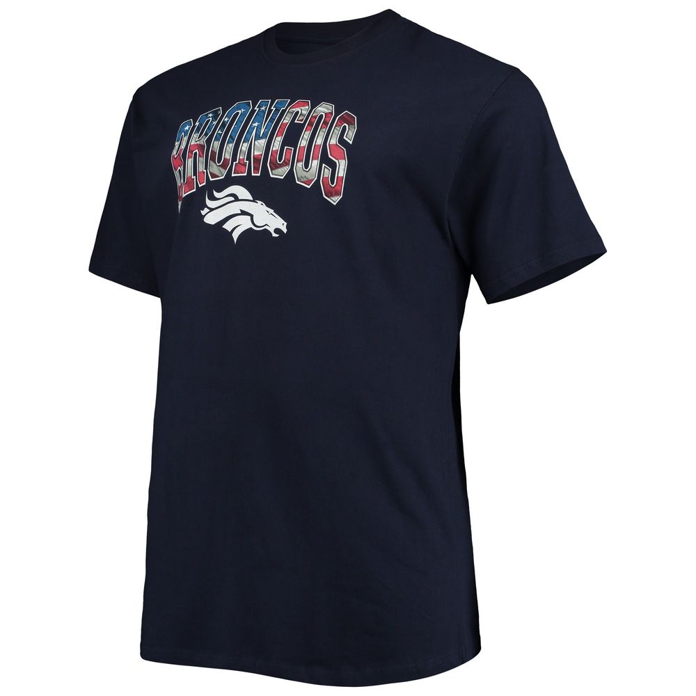 Lids Denver Broncos Fanatics Branded Big & Tall T-Shirt - Navy