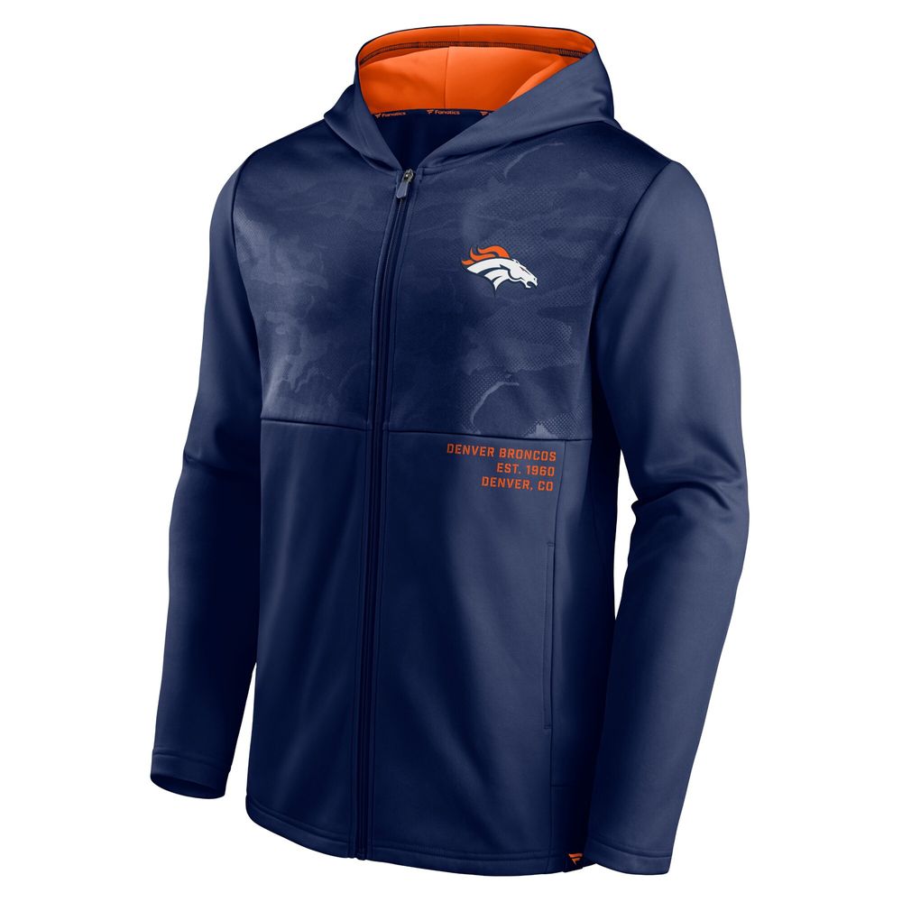 denver broncos zip hoodie