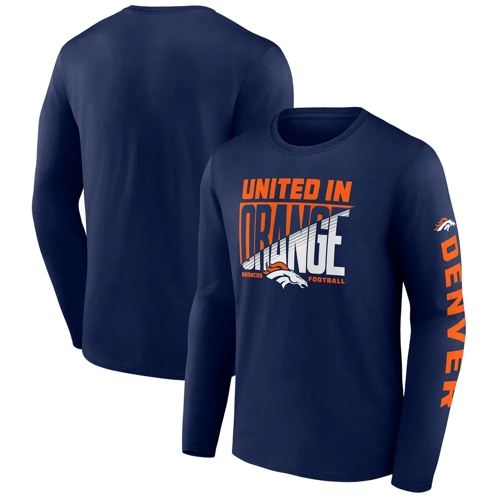 Lids Denver Broncos Fanatics Branded Route Runner T-Shirt - Navy