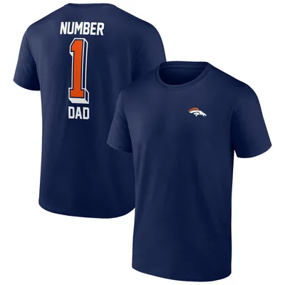 Denver Broncos Men's Shirt Big & Tall Color Pop Long Sleeve T