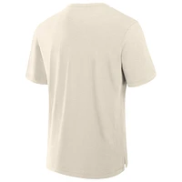 T-shirt fanatique pour homme à imprimé crème des Broncos de Denver