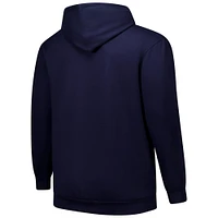 Men's Fanatics  Navy Denver Broncos Big & Tall Sleeve Hit Full-Zip Hoodie