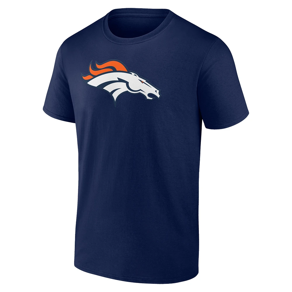 T-shirt de la fête des pères Denver Broncos Fanatics pour hommes, bleu marine