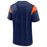 T-shirt bleu marine Fanatics Denver Broncos Home Stretch Team pour hommes