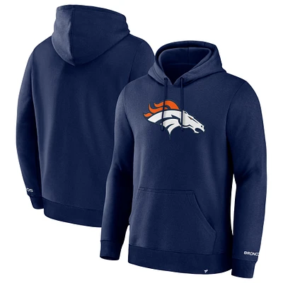 Men's Fanatics  Navy Denver Broncos Pylon Cam Legacy Pullover Hoodie