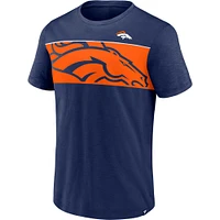 T-shirt Ultra Fanatics bleu marine Denver Broncos pour hommes