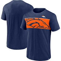 T-shirt Ultra Fanatics bleu marine Denver Broncos pour hommes