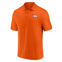 Men's Fanatics Orange Denver Broncos Component Polo