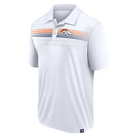 Polo blanc Denver Broncos Victory For Us Interlock Fanatics pour hommes