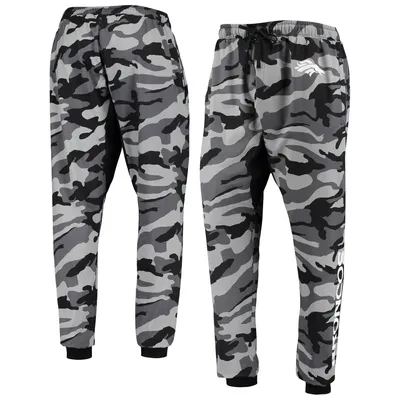 Denver Broncos FOCO Camo Jogger Pants - Black