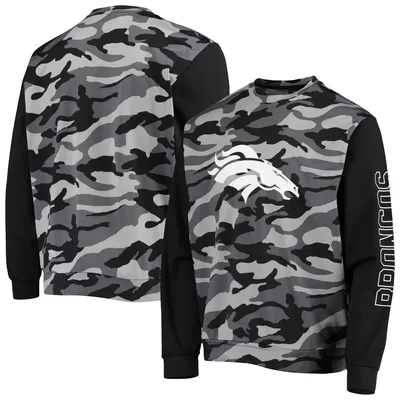 Denver Broncos FOCO Camo Long Sleeve T-Shirt - Black